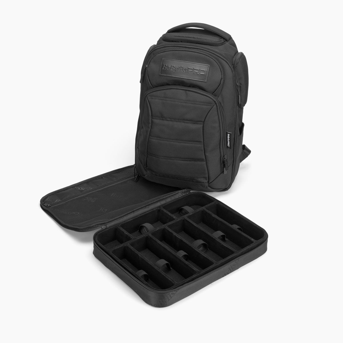 Grooming-to-go Bag, Removable central storage compartment with 9 compartments